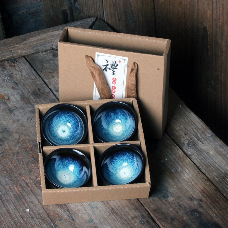 Ceramic Porcelain Zen Tea Cup Set SKU 71011