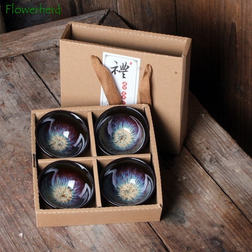 Ceramic Porcelain Zen Tea Cup Set SKU 71011