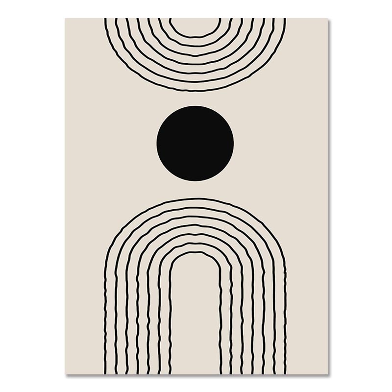 Abstract Bohemian Art Print on Canvas 31034