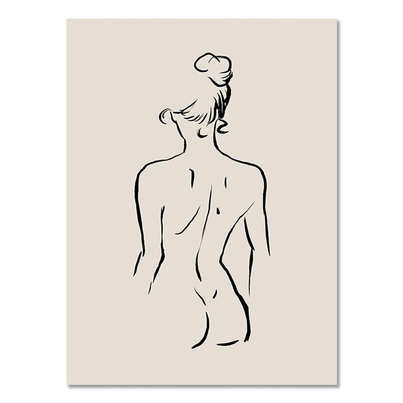 Abstract Bohemian Art Print on Canvas 31034