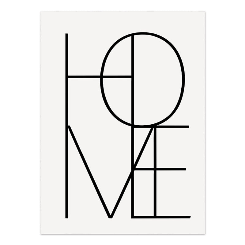 Abstract Bohemian Art Print on Canvas 31034