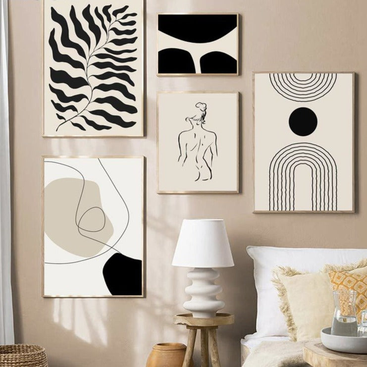 Abstract Bohemian Art Print on Canvas 31034