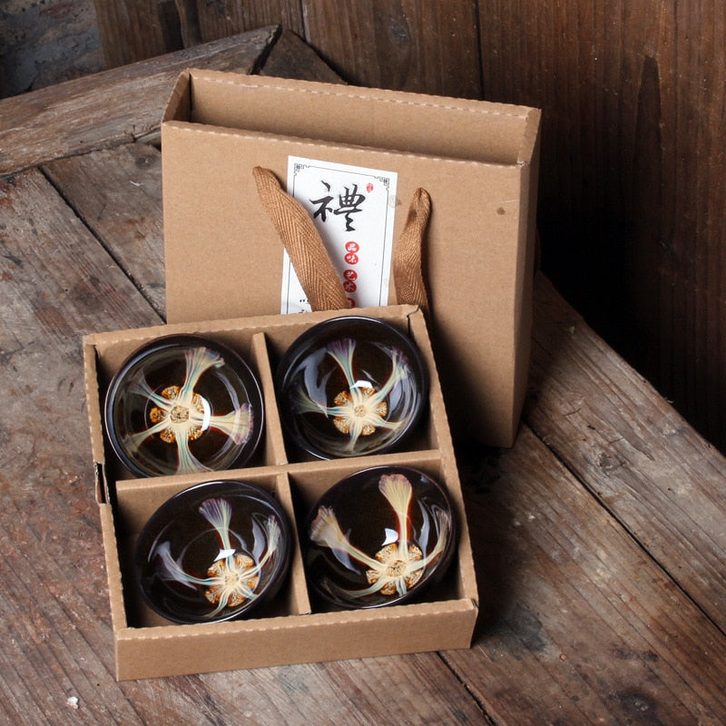 Ceramic Porcelain Zen Tea Cup Set SKU 71011
