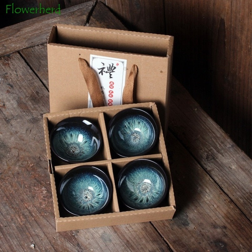 Ceramic Porcelain Zen Tea Cup Set SKU 71011