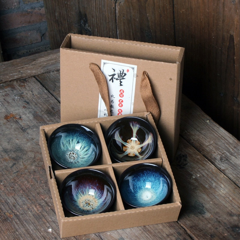 Ceramic Porcelain Zen Tea Cup Set SKU 71011