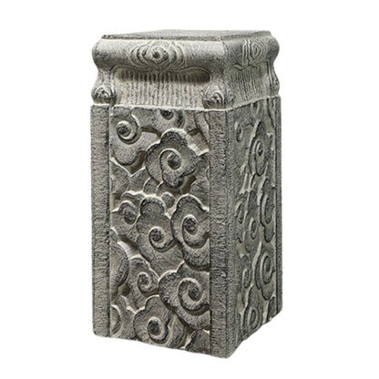 Outdoor Garden Pedestal Stand with Cloud Pattern SKU 10030