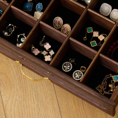 Large Wooden Jewelry Organizer with Drawers SKU 21146