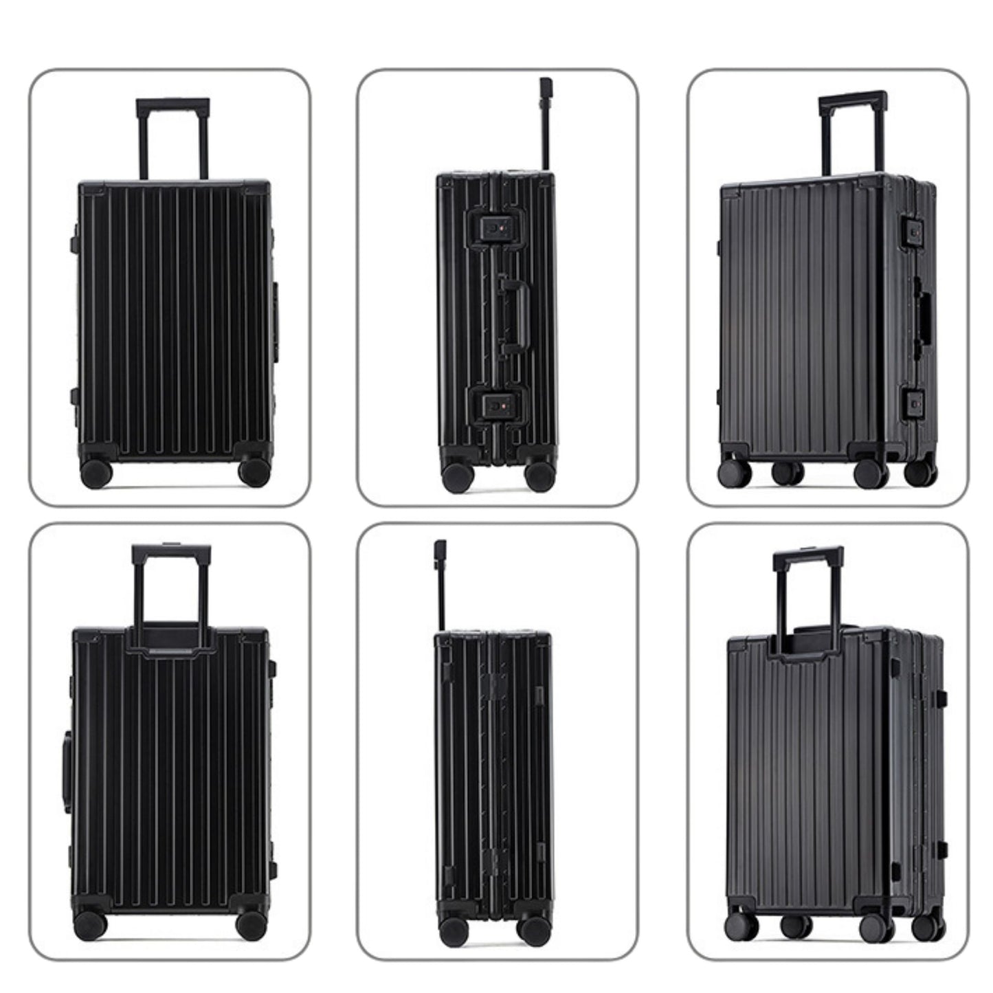 Aluminum Carry-On and Checked Luggage 20/24 Inch SKU 85008