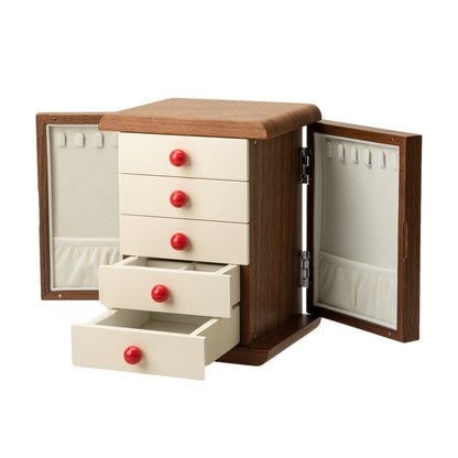 Wooden Jewelry Box Organizer with Drawers SKU 21120