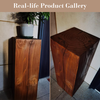 Solid Wood Pedestals Stand Riser SKU 10025