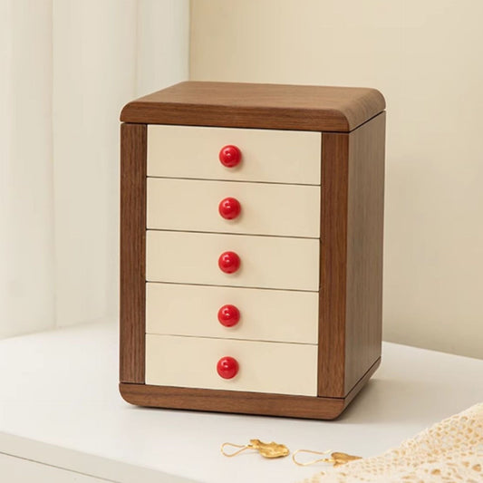 Wooden Jewelry Box Organizer with Drawers SKU 21120