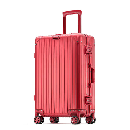 Aluminum Carry-On and Checked Luggage with Spinner Wheels SKU 85009