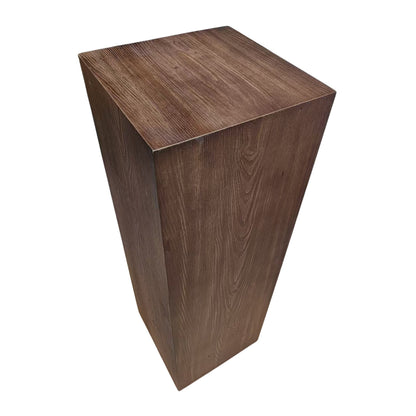Wooden Pedestal Stand Riser with Hollow Interior SKU 10026