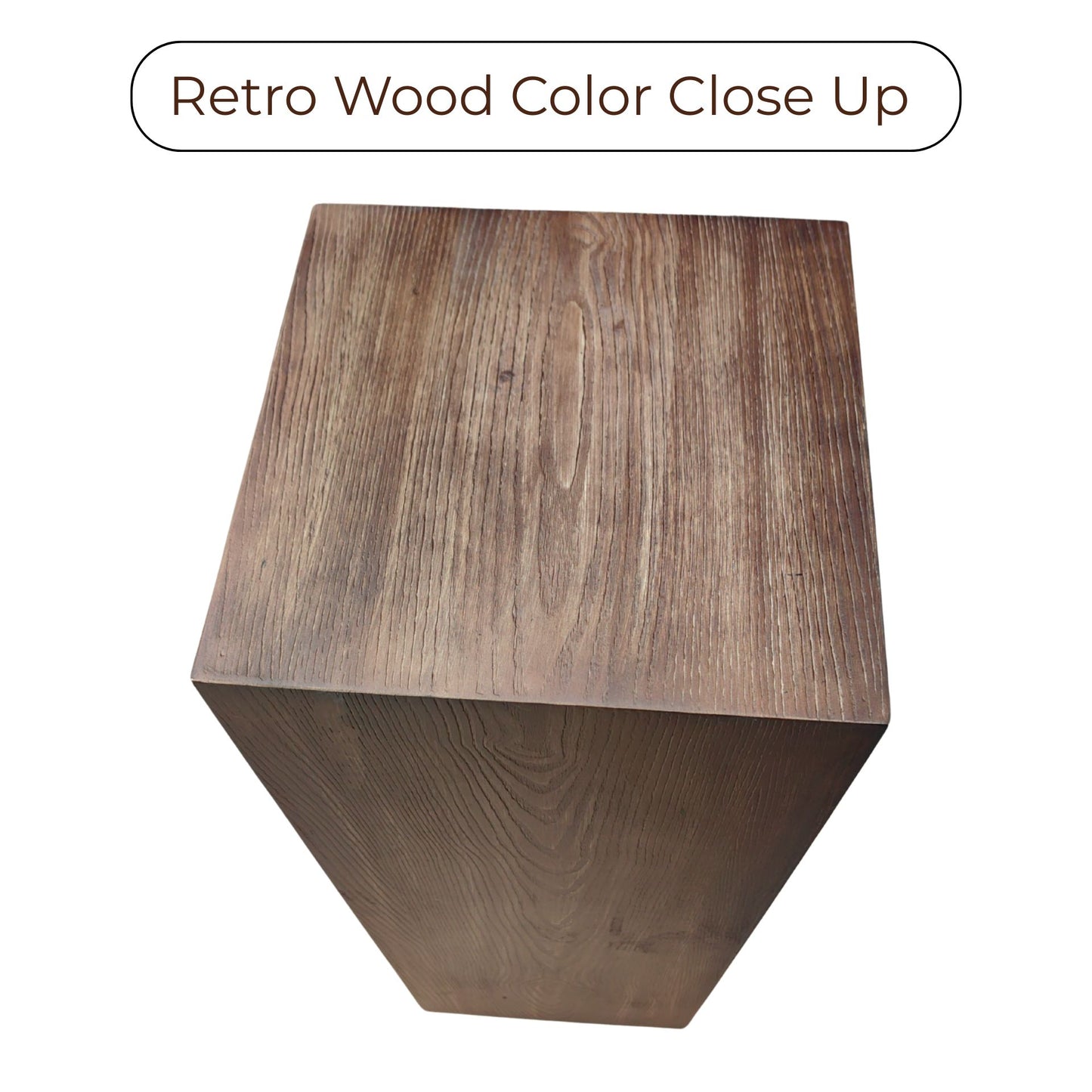 Wooden Pedestal Stand Riser with Hollow Interior SKU 10026