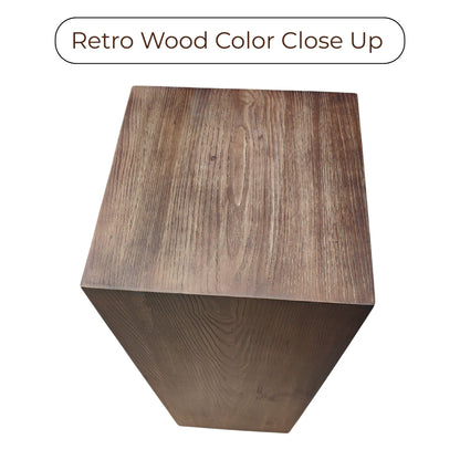 Wooden Pedestal Stand Riser with Hollow Interior SKU 10026