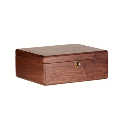 Solid Walnut Wood Jewelry Box Organizer for Women SKU 21078