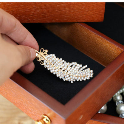 Large Wooden Jewelry Box with Drawers and Earring Racks SKU 21177