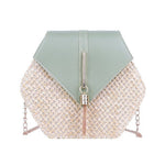 Women's Crossbody Bag Cute Straw Shoulder Bag SKU 83008