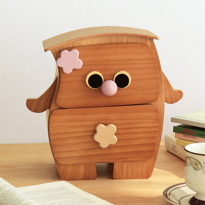 Creative Wooden Jewelry Box Organizer with Drawers SKU 21188