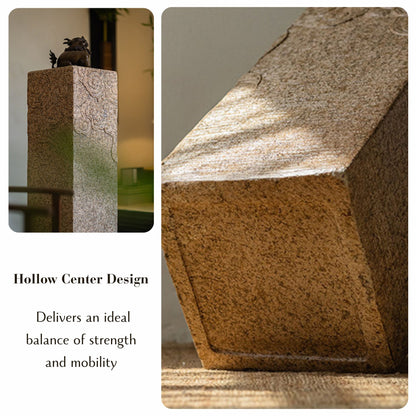 Outdoor Garden Pedestal Stand with Cloud Pattern SKU 10031