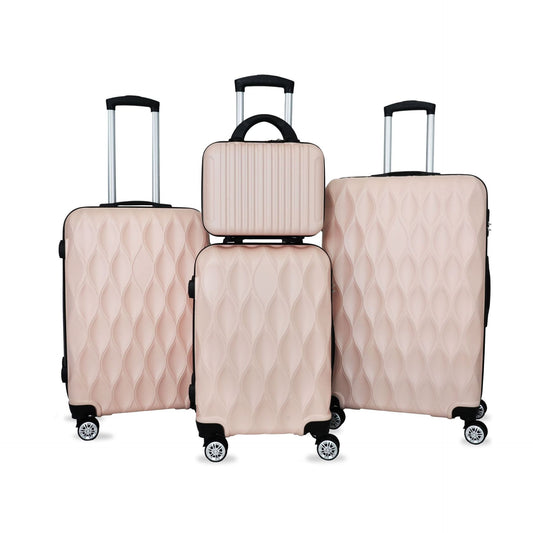 4-Piece Luggage Set with 14 20 24 28 Inch Suitcase SKU 85003