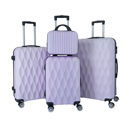 4-Piece Luggage Set with 14 20 24 28 Inch Suitcase SKU 85003