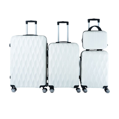 4-Piece Luggage Set with 14 20 24 28 Inch Suitcase SKU 85003