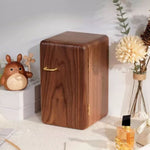 Solid Walnut and Cherry Wood Jewelry Box SKU 21079