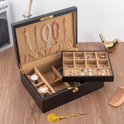 Wooden Jewelry Box Organizer for Women SKU 21070