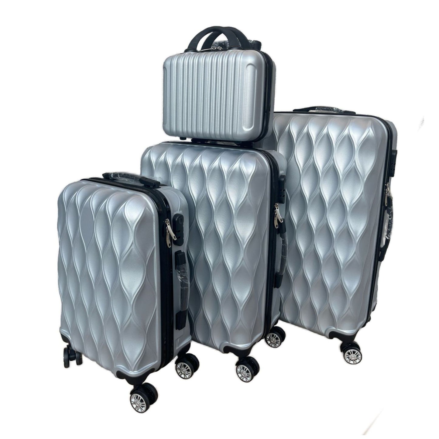 4-Piece Luggage Set with 14 20 24 28 Inch Suitcase SKU 85003