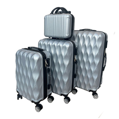 4-Piece Luggage Set with 14 20 24 28 Inch Suitcase SKU 85003