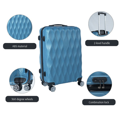 4-Piece Luggage Set with 14 20 24 28 Inch Suitcase SKU 85003