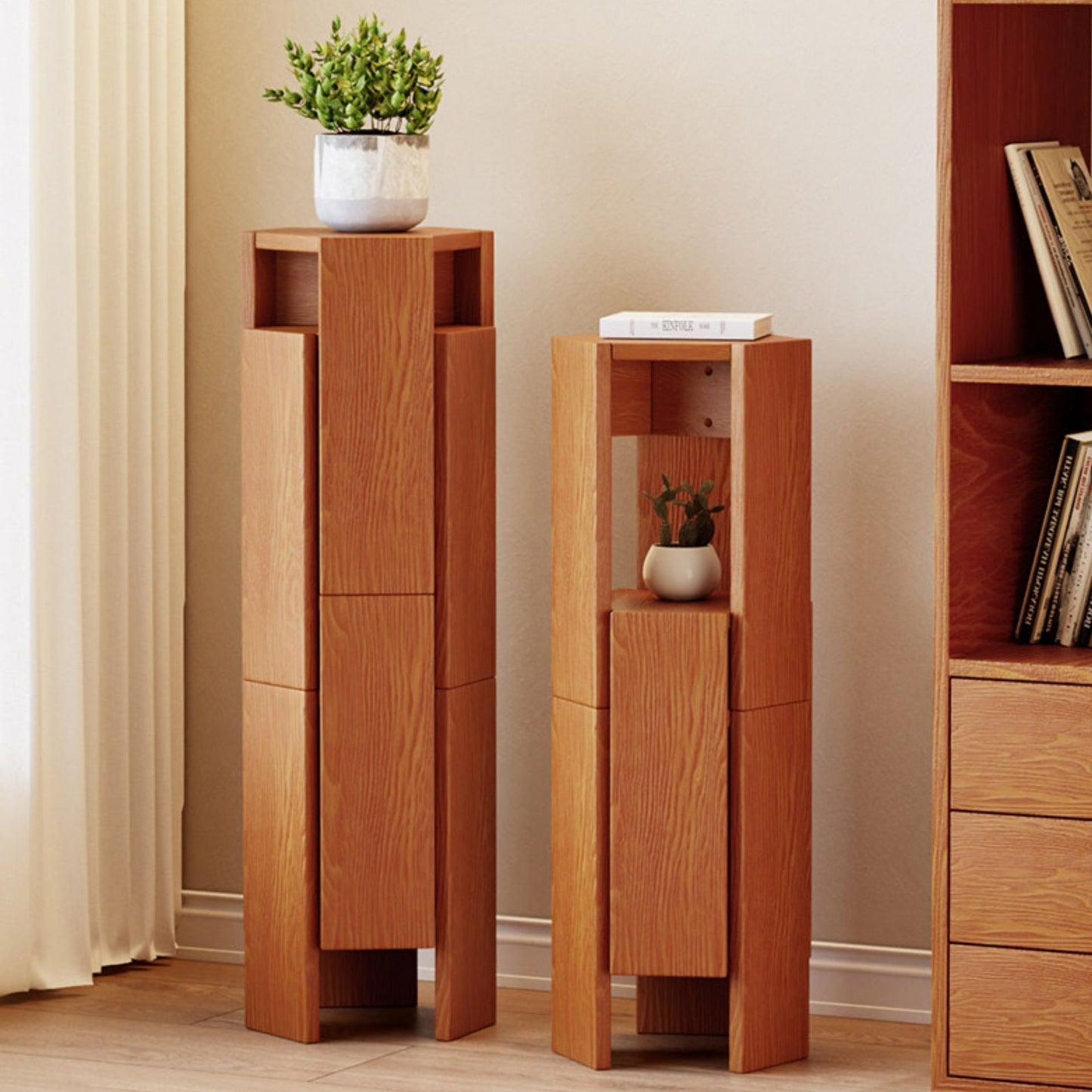 Multifunctional Wooden Stool Set SKU 52015