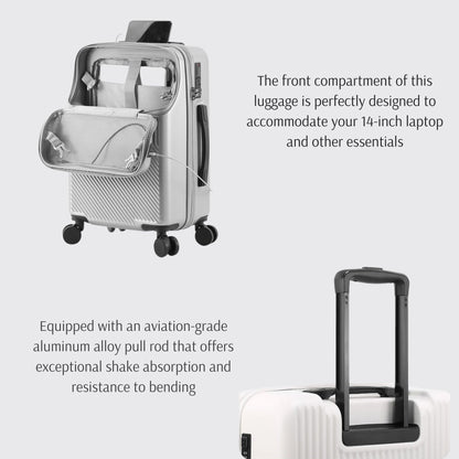 Carry on and Checked Suitcase Luggage 20/22/24/26 Inch SKU 85001