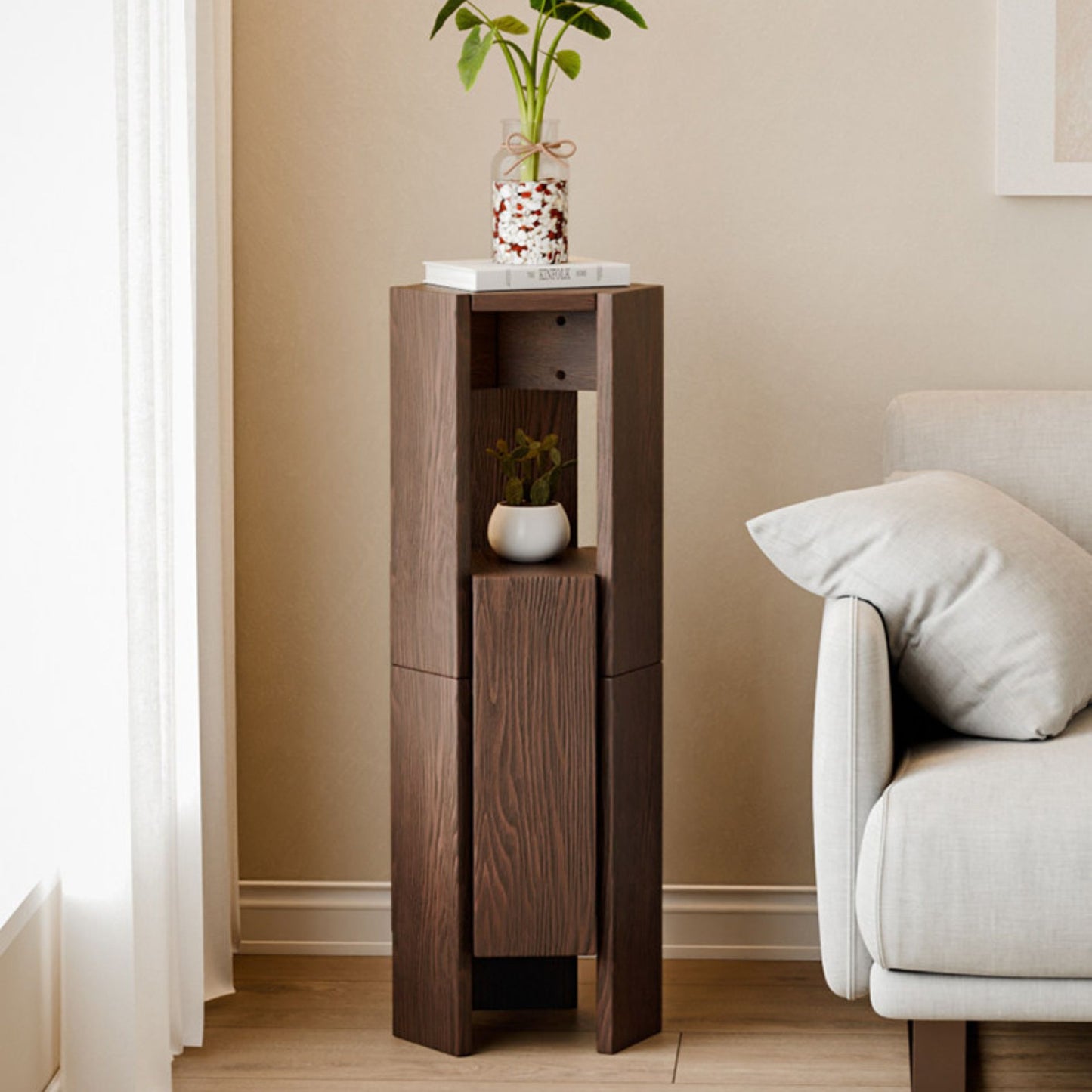 Multifunctional Wooden Stool Set SKU 52015