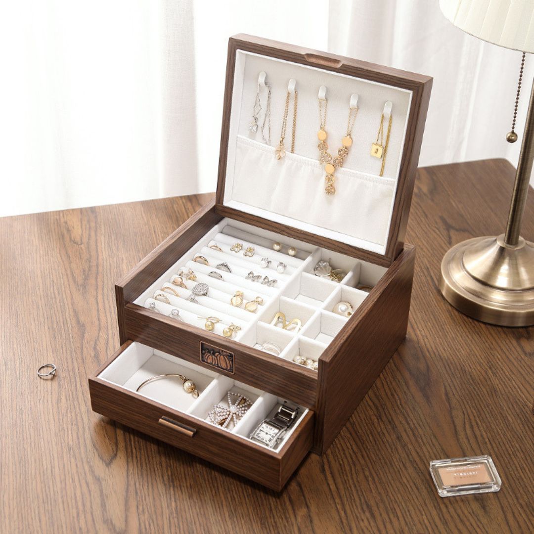 Wooden Jewelry Box for Women SKU 21088