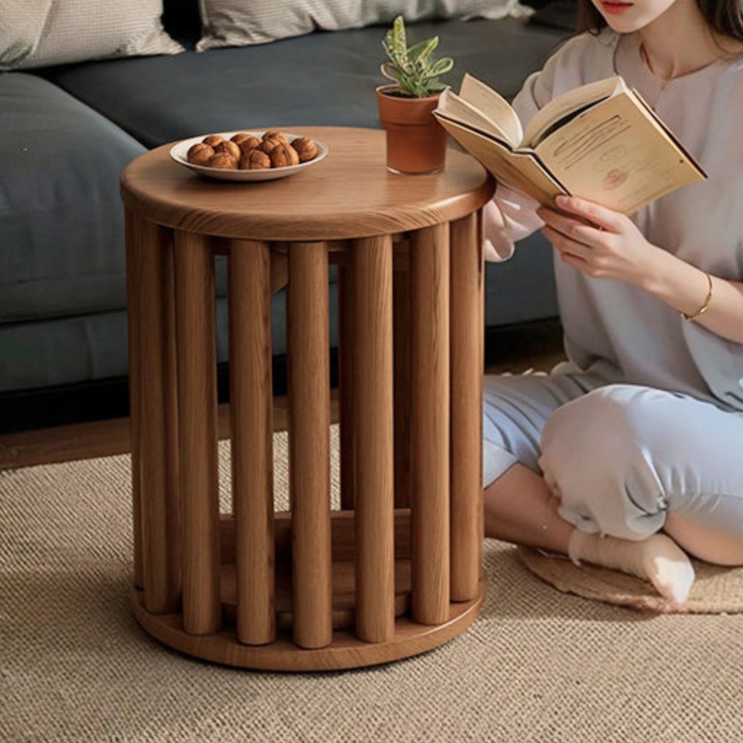 Multifunctional Solid Wood Stool Set SKU 52016
