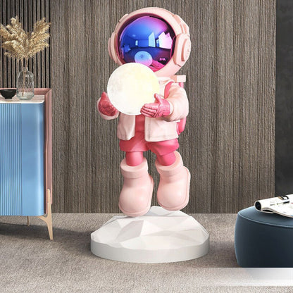 24 to 32 Inch Large Astronaut Figurine Statue Nightlight SKU 10021