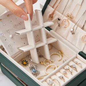 Utopi Leather Jewelry Box for Travel S5 SKU 21038