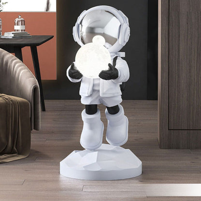 24 to 32 Inch Large Astronaut Figurine Statue Nightlight SKU 10021