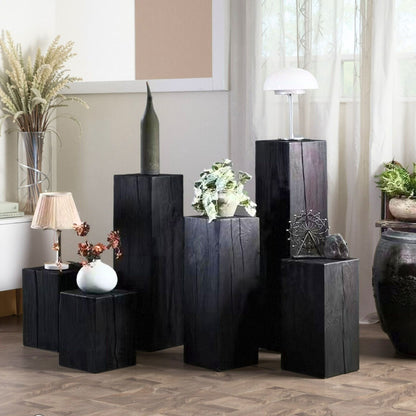 Solid Wood Pedestals Stand Riser SKU 10025