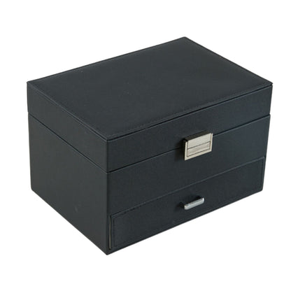 Leather Jewelry Box Organizer with Drawer SKU 21102