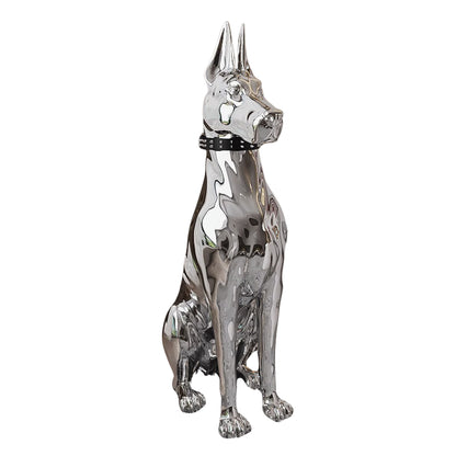 Dog Statue Figurine Decorative Indoor Dog Sculpture SKU 10033