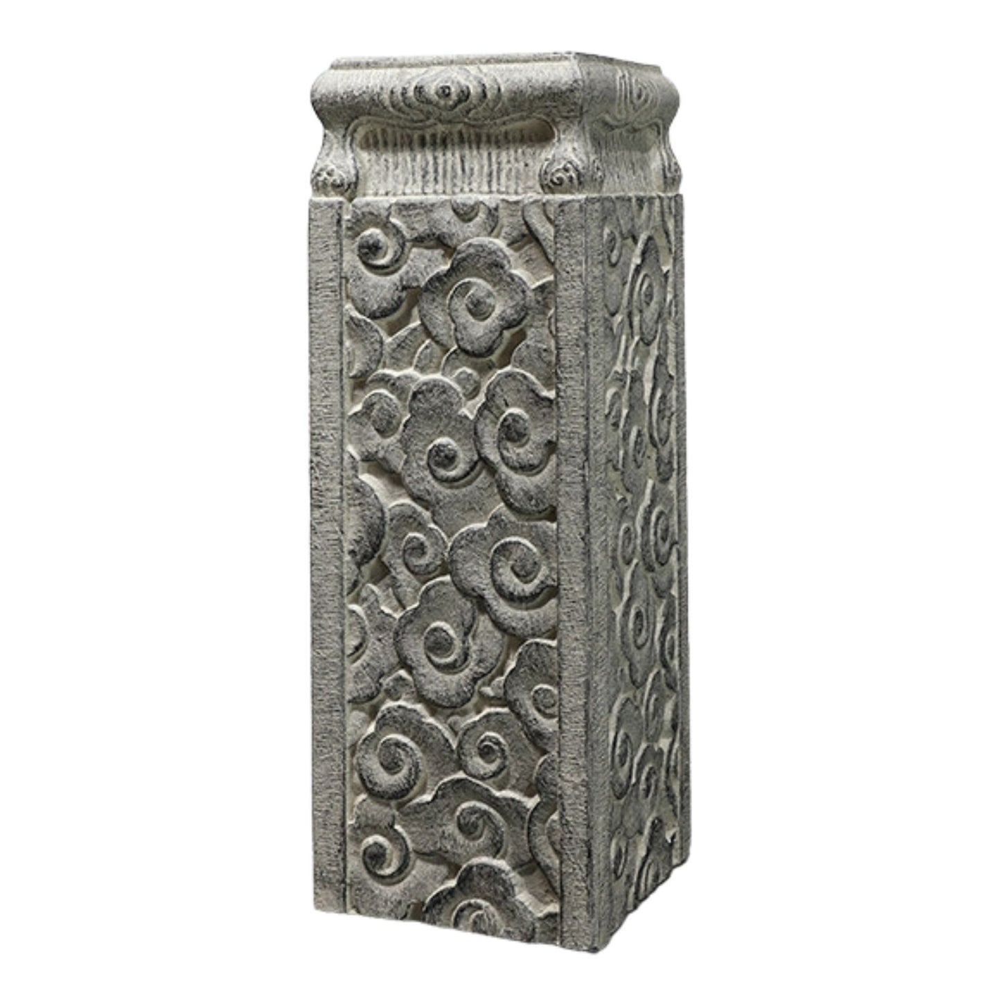 Outdoor Garden Pedestal Stand with Cloud Pattern SKU 10030