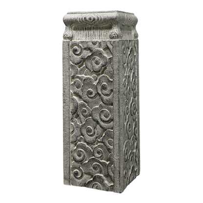 Outdoor Garden Pedestal Stand with Cloud Pattern SKU 10030