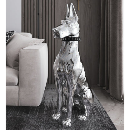 Dog Statue Figurine Decorative Indoor Dog Sculpture SKU 10033