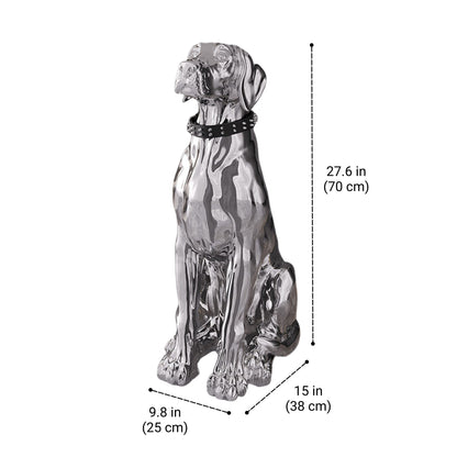 Dog Statue Figurine Decorative Indoor Dog Sculpture SKU 10033