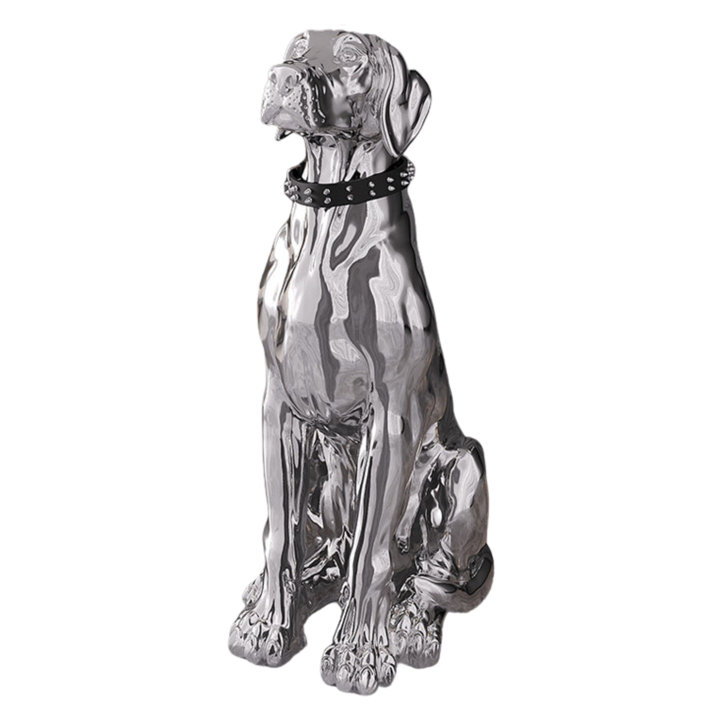 Dog Statue Figurine Decorative Indoor Dog Sculpture SKU 10033