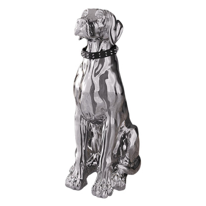 Dog Statue Figurine Decorative Indoor Dog Sculpture SKU 10033