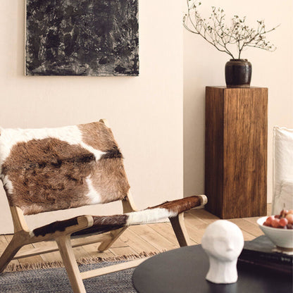 Wooden Pedestal Stand Riser with Hollow Interior SKU 10026